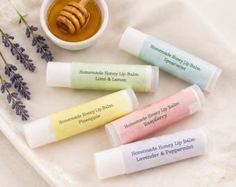 Lip Balm Natural Beeswax Lip Balm Moisturizing Lip Care for Dry Lips Organic Hydrating Lip Balm Spa Gift Self Care Gift Stocking Stuffer