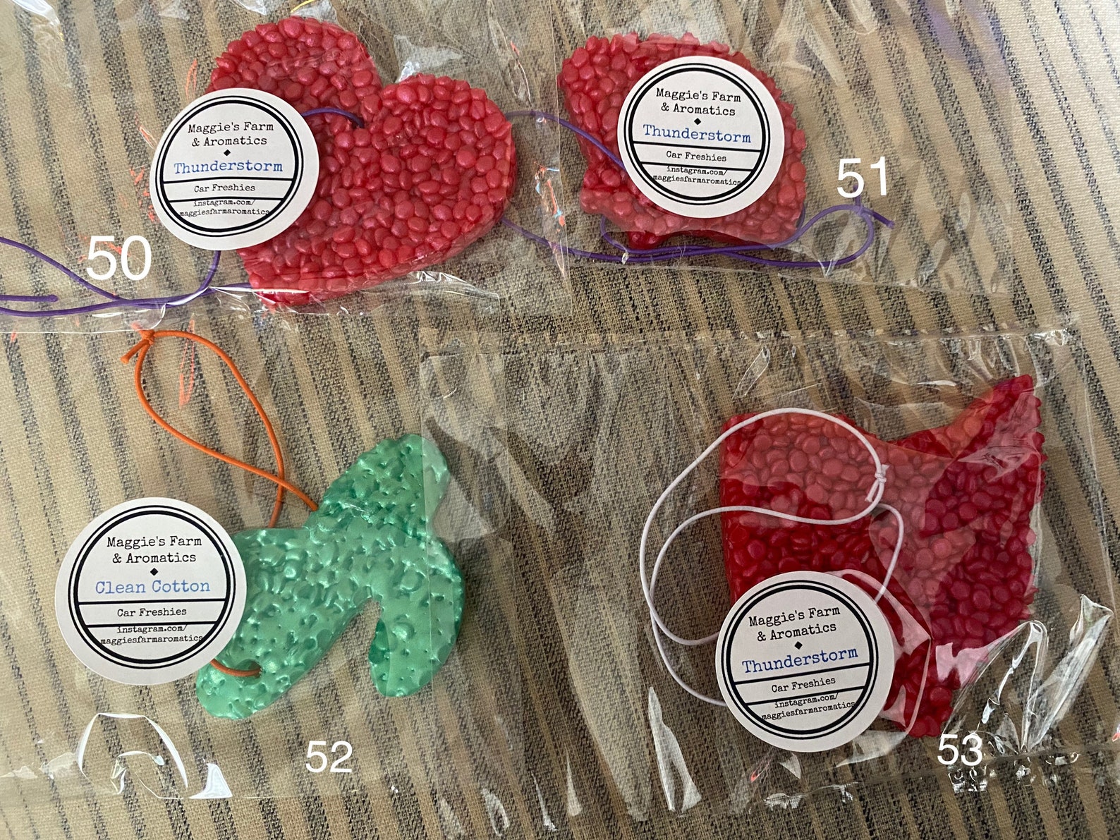 Car Freshies/ Aroma Beads/ Car Air Freshener/ Aroma Bead Etsy