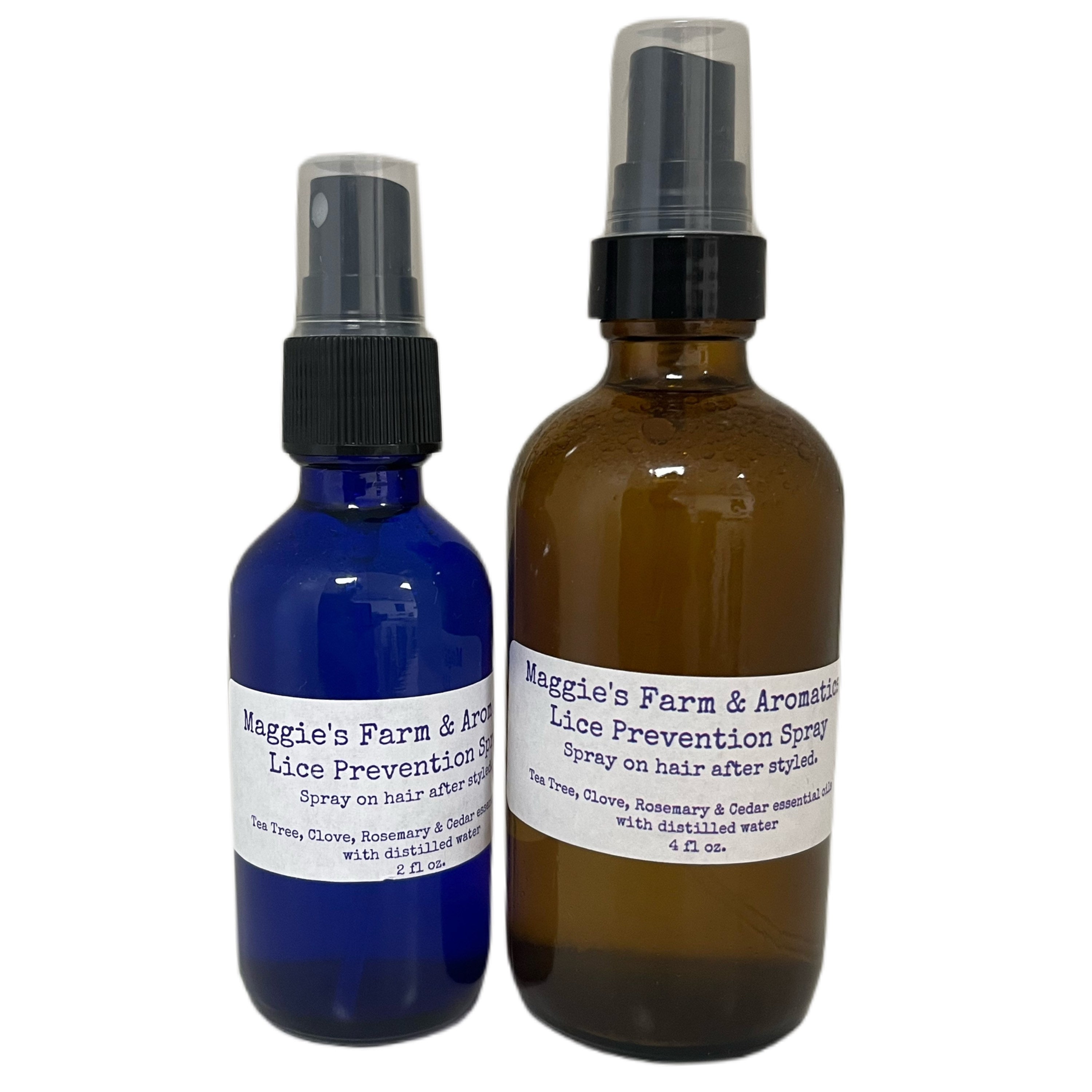 Lice Prevention Spray — Maggie's Farm & Aromatics