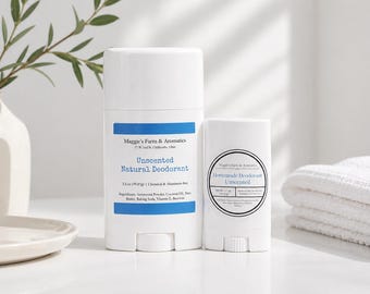 Natural Deodorant Aluminum Free Deodorant Baking Soda Deodorant Vegan Deodorant Long Lasting Odor Protection