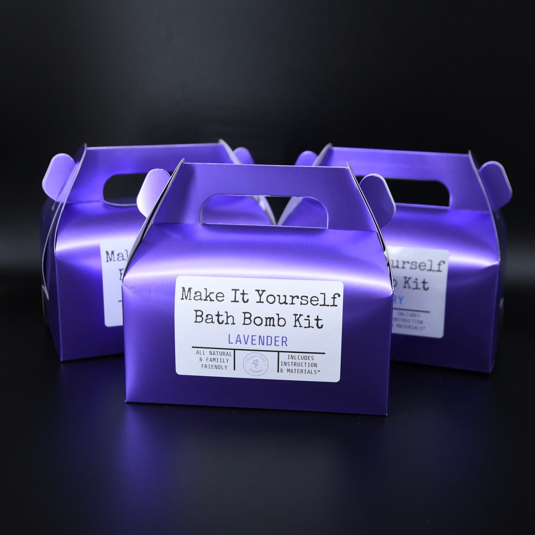 All Natural Make Your Own Bath Bomb Kit/ Bath Bomb Kit/ DIY Etsy