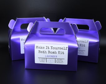 All Natural Make Your Own Bath Bomb Kit/ Bath Bomb Kit/ DIY