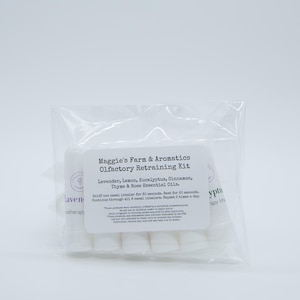 Olfactory Training Kit with Essential Oils, Nasal Retraining