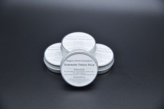 Bálsamo para tatuajes casero / aceites / - Etsy España