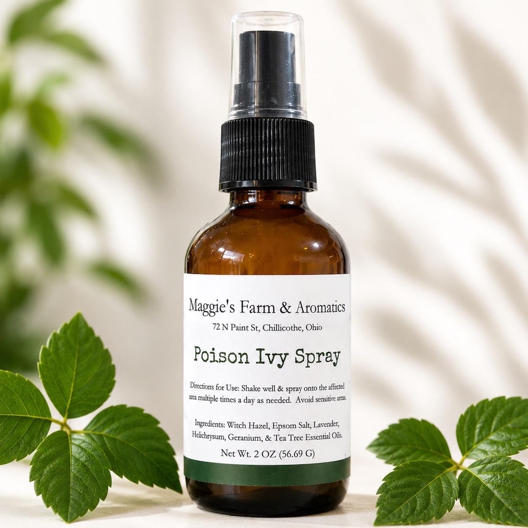 Poison Ivy Relief Spray Natural Itch Relief Witch Hazel Essential