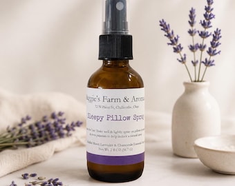 Pillow Spray Lavender Chamomile Linen Mist Sleep Spray Bedroom Aromatherapy Room Spray Relaxing Bedtime Mist