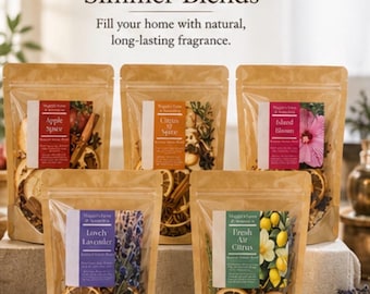 Simmer Pot Blend Natural Home Fragrance Botanical Simmer Pot Mix Stove Top Potpourri