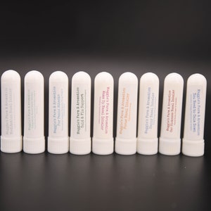 Aromatherapy Nasal Inhalers