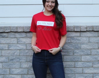 All You Need Is Love Graphic Tee