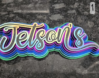 Name Magnet Locker School Refrigerator Custom Personalized Magnet
