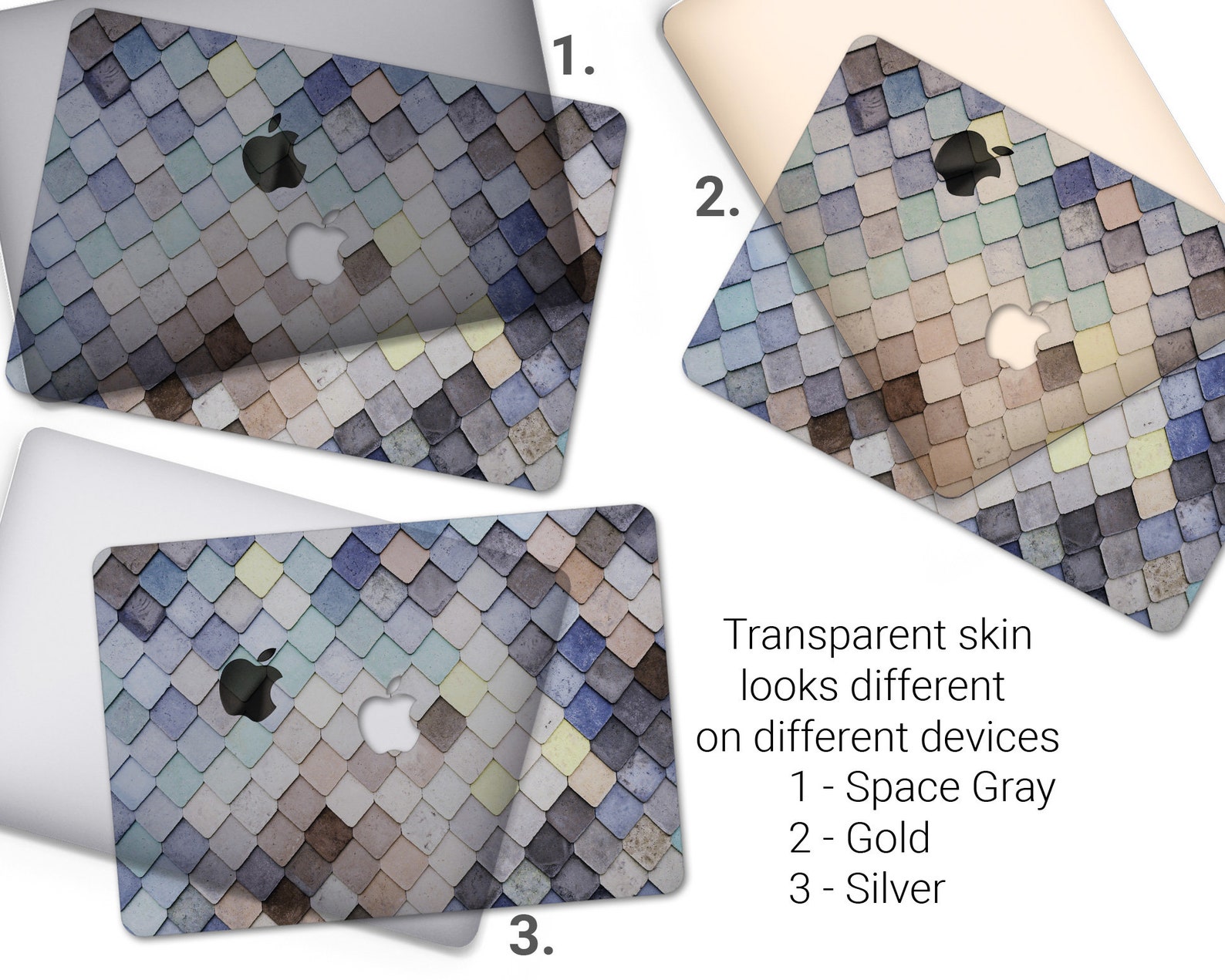 Macbook skin tile macbook pro 15 inch mosaic art retina 13 in Etsy
