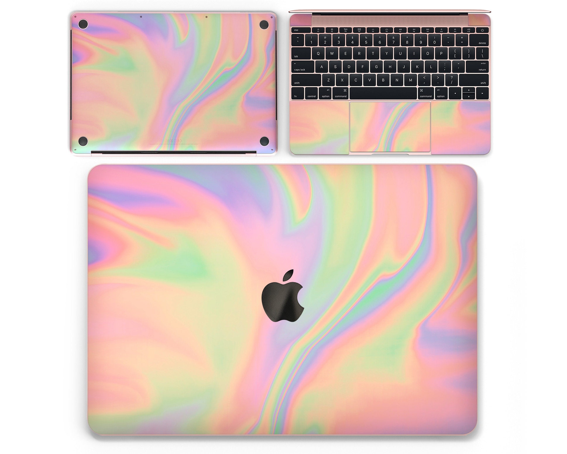 iridescent macbook pro case
