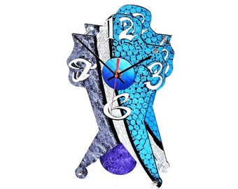 ONE GREY-Very Cool Clocks-Modern Clocks-Table Clocks-Pendulum Clocks-Abstract Clocks-Unique Clocks-Home Decor-Office Clocks-Gift