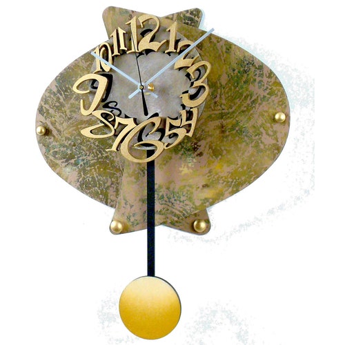 TIME Dvery Cool Clocksmodern Wall Clockswinging Pendulum Etsy