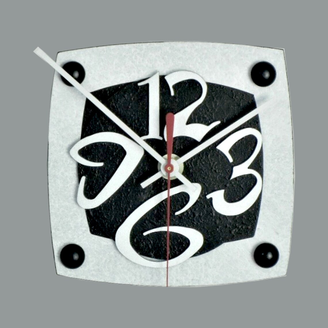 TV Uvery Cool Clocksmodern Clockssmall Wall Clocksabstract Etsy