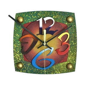 TV Y-Sehr coole Uhren-moderne Wanduhren-kleine Wanduhren-abstrakte Wanduhren-einzigartige Wanduhren-Home Decor-TV-Office Uhren-Geschenk