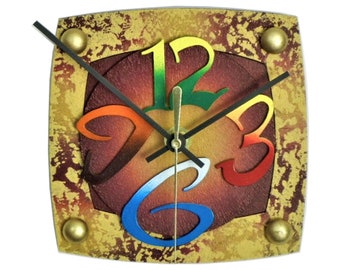 TV E-Very Cool Clocks-Modern Clocks-Small Wall Clocks-Abstract Clocks-TV-Home Decor Clocks-Office Clocks-Unique Clocks-Great Gift