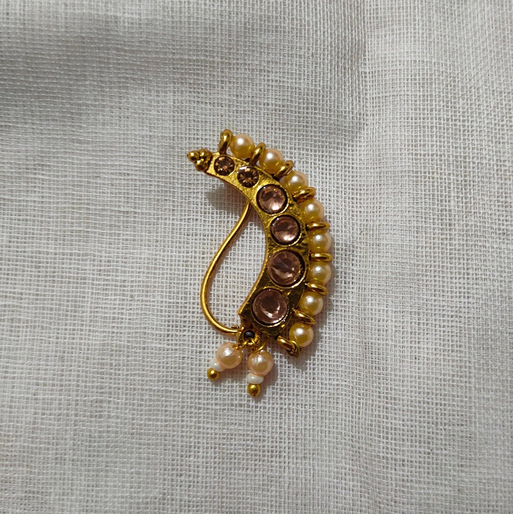 Marathi nose pin false deals