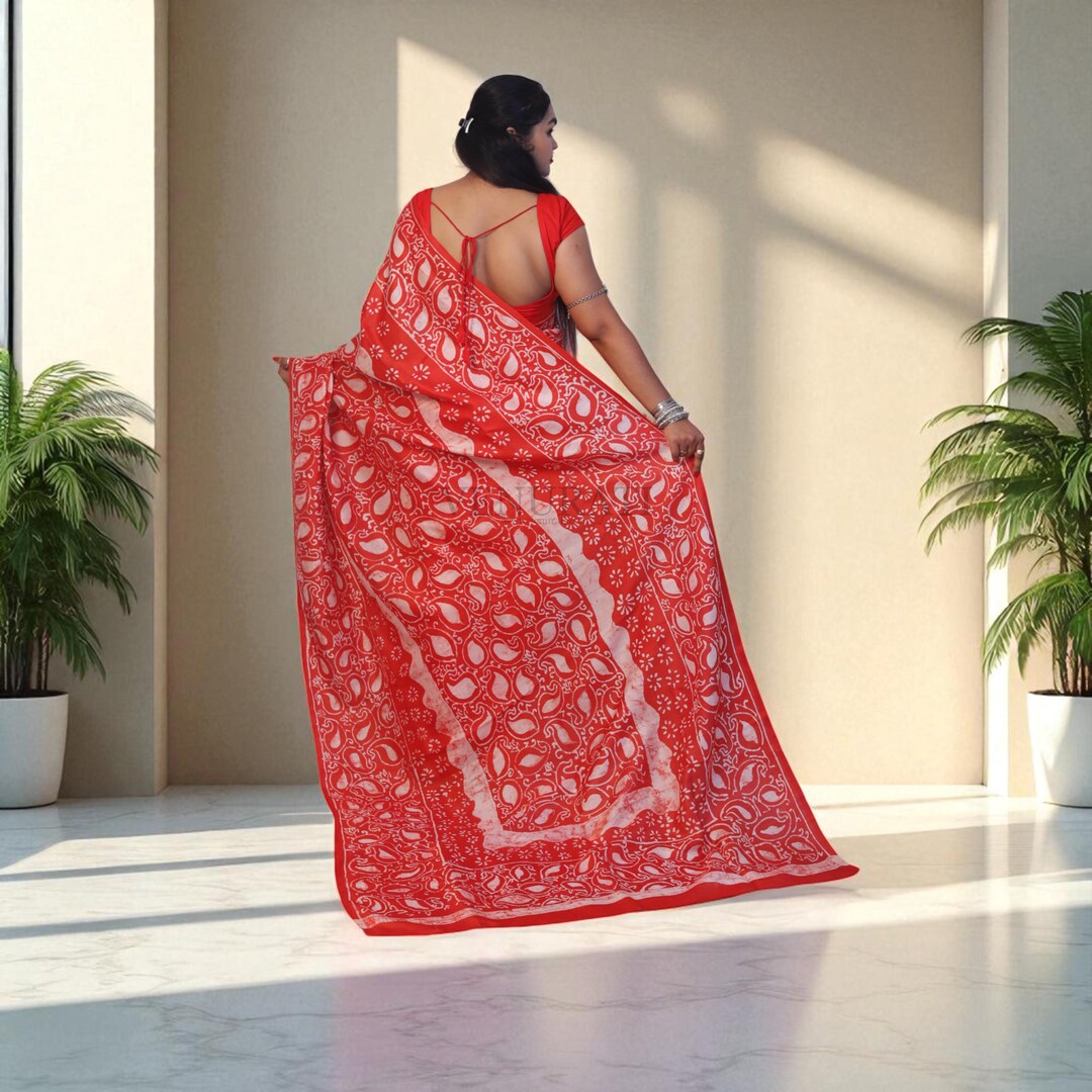 Saree Tag Pure Silk Saree With Blouse Piece, Authentic Murshidabad Silk Saree ...