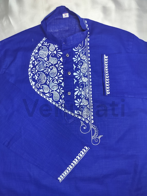Cotton punjabi for male cheap