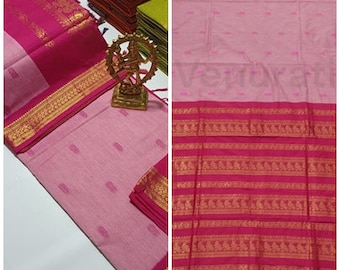 Oryginalne Saree Gadwal Silk z Zari Work Bengals Gadwal Sari dla kobiet Prezent dla niej
