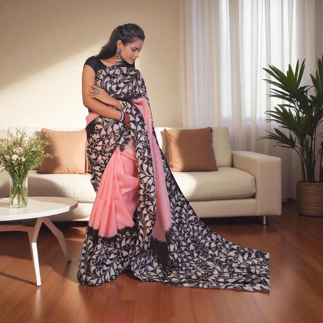 Saree Tag Silk Saree, Handmade Silk Saree With Blouse Piece, Certified Silk With ...