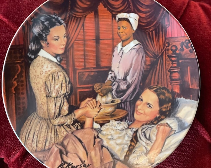 Melanie Giving Birth - Gone With The Wind - Knowles China Co - Collectible Plate