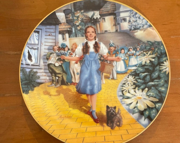 Follow the Yellow Brick Road - The Wizard of Oz Collector's Plate - Limited Edition