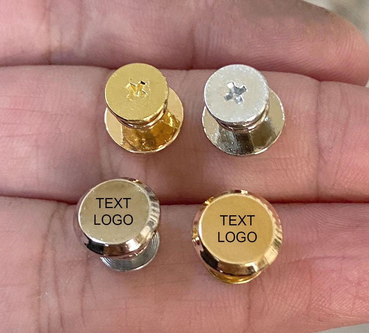 Custom Laser Engraving Screw for Leather, Custom Engraving Brass Screw ...