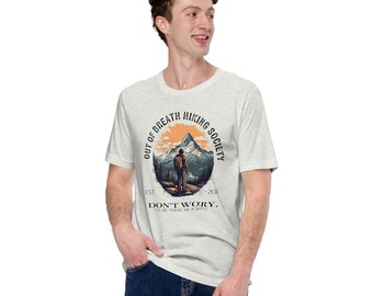 Out of Breath Hiking Society-T-shirt