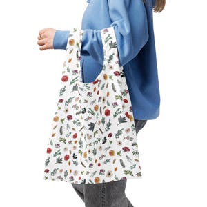 The Winter — Floral Reusable Shopping Bag