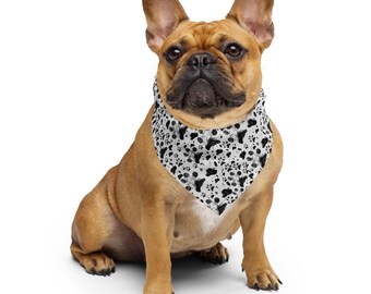 Paw Print Patterned Bandana