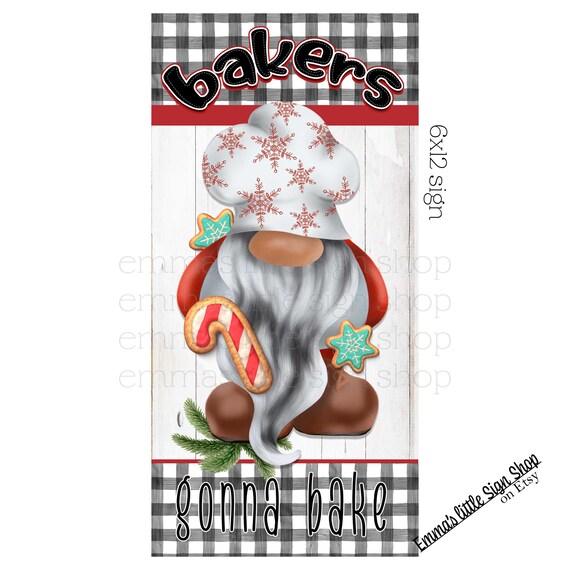 Wreath Sign Gnome Sign