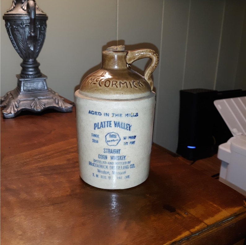 Vintage McCormick 5 Corn Whiskey Jug Etsy