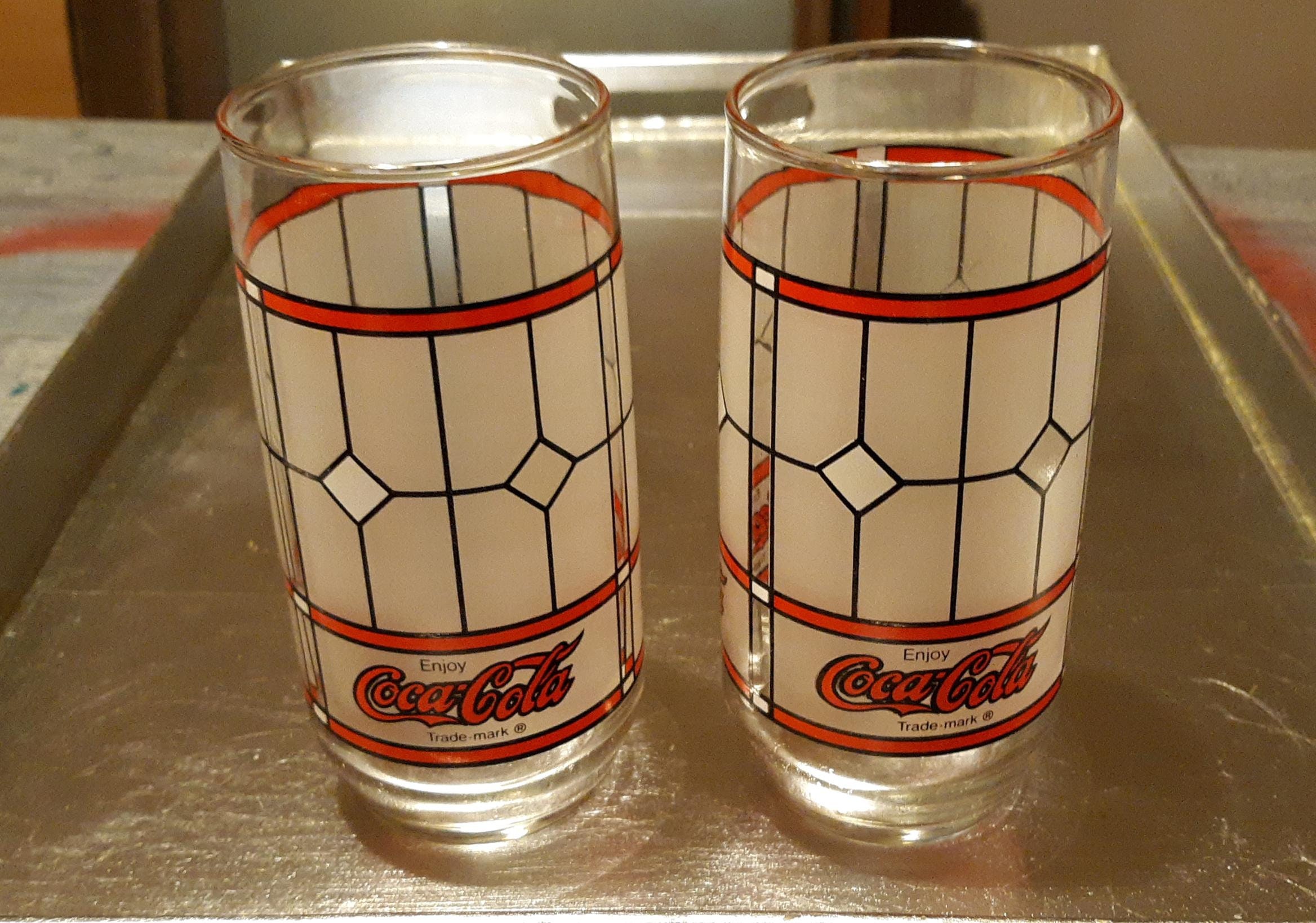Coca Cola Drinking Glasses for sale Only 4 left at 70