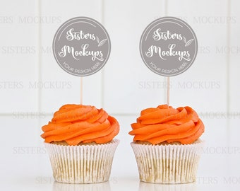 Download Cupcake Topper Mockup Styled Cupcake Photography Stock Photo Of Cupcakes Orange Cupcakes Stock Photo Cupcake Mock Up Cupcake Photo Topper Photography Art Collectibles Efp Osteology Org