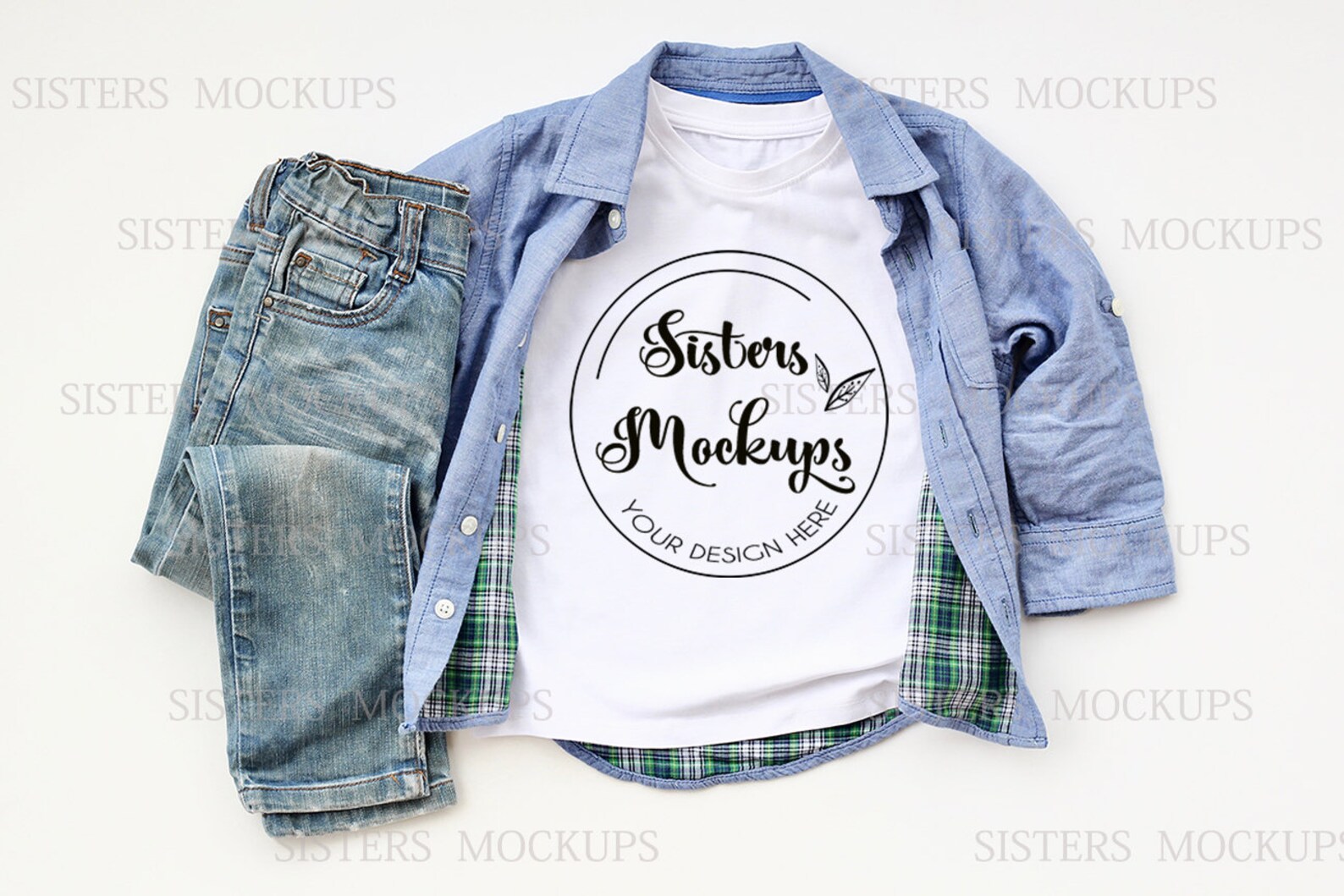 Download Toddler shirt mockup White toddler t-shirt mockup Flat lay ...