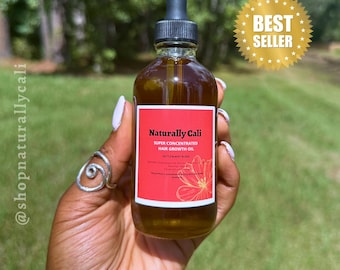 Hair Regrowth Oil, Bhringraj, Horsetail, Nettle, Rosemary, Pumpkin Seed (4 oz)