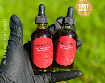 Brennnessel-Minze-Haarwuchsöl - Amla, Bhringraj, Rosmarin, Sägepalmmischung