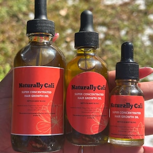 Nettle Mint Hair Growth Oil: DHT Blocker, Alopecia & Thinning Hair