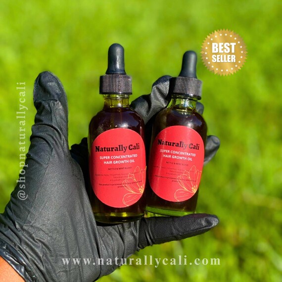 Nettle Mint Hair Growth Oil – Amla, Bhringraj, Rosemary, Saw Palmetto Blend
