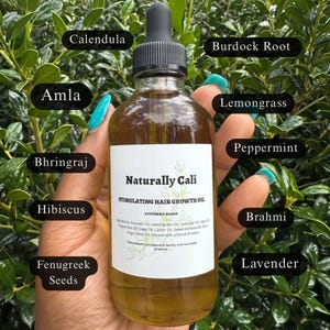 Ayurvedisches Haarwuchsöl: Amla & Rosmarin, natürliche Alopeziebehandlung Bild 10