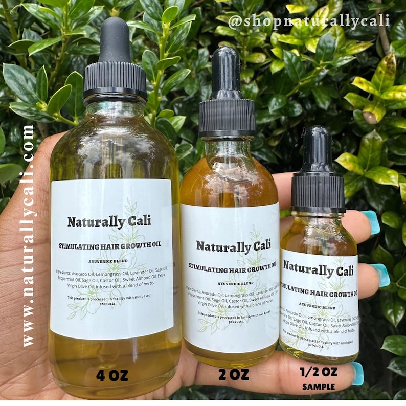 Ayurvedisches Haarwuchsöl: Amla & Rosmarin, natürliche Alopeziebehandlung Bild 2