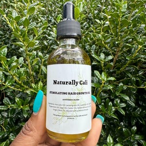 Ayurvedisches Haarwuchsöl: Amla & Rosmarin, natürliche Alopeziebehandlung 2 oz