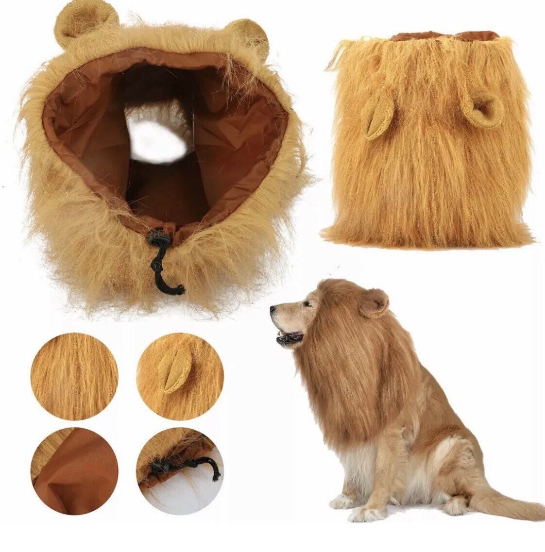 Dog Lion Costume - Etsy Dog Lion Costume - Etsy