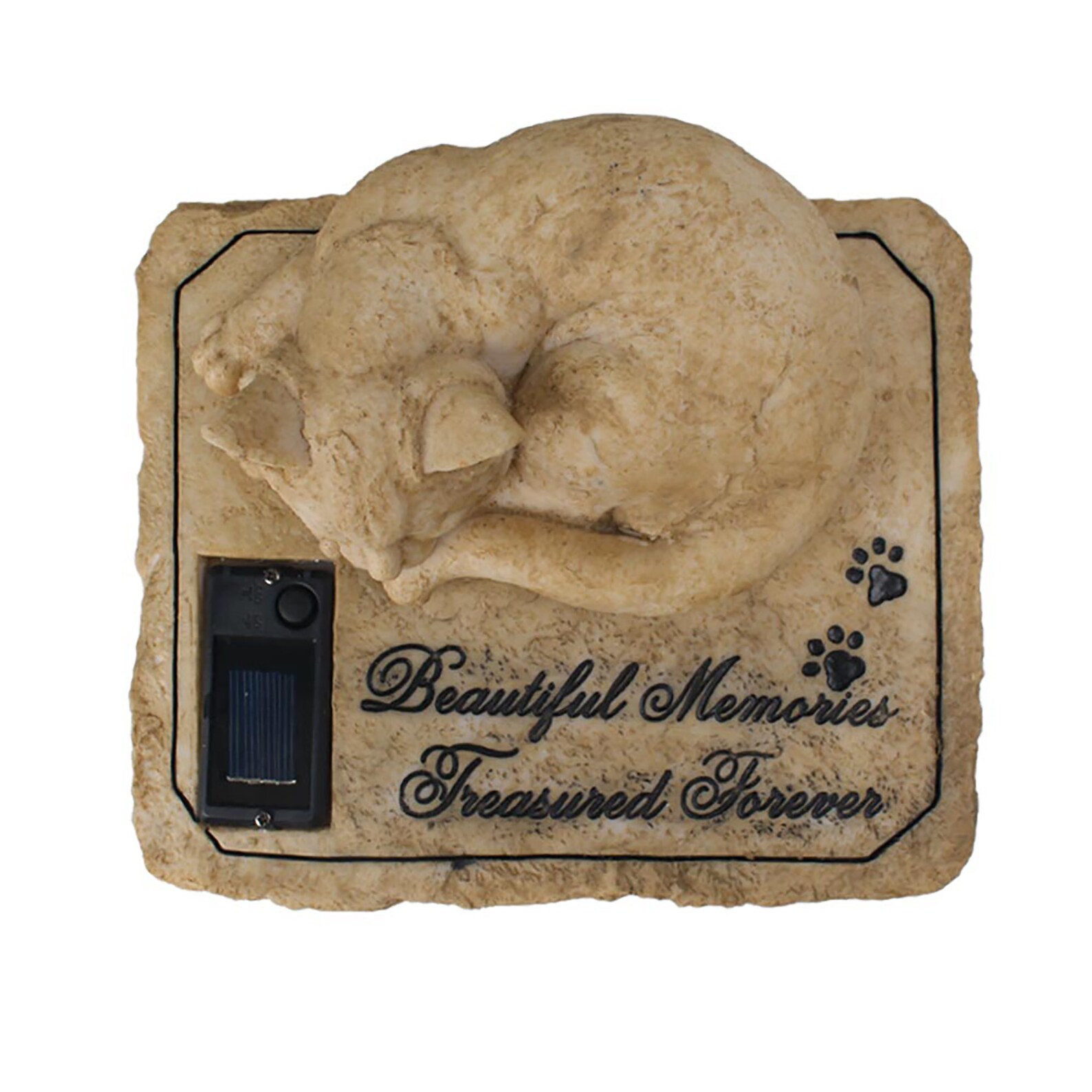 Solar Lights Cat Pet Memorial Stone Cat Sympathy Gifts Etsy