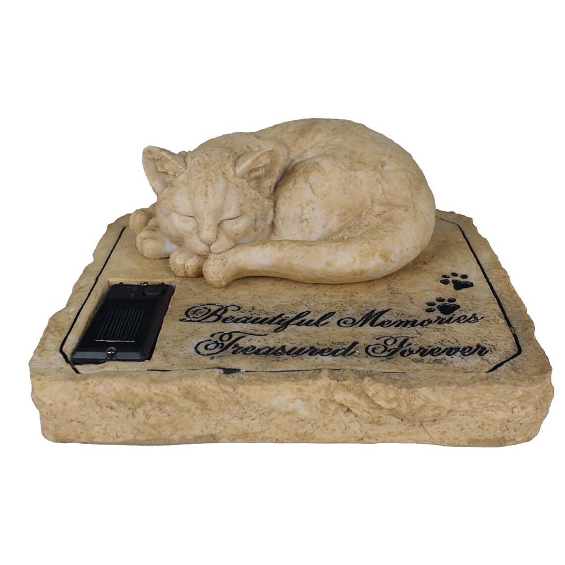 Solar Lights Cat Pet Memorial Stone Cat Sympathy Gifts Etsy