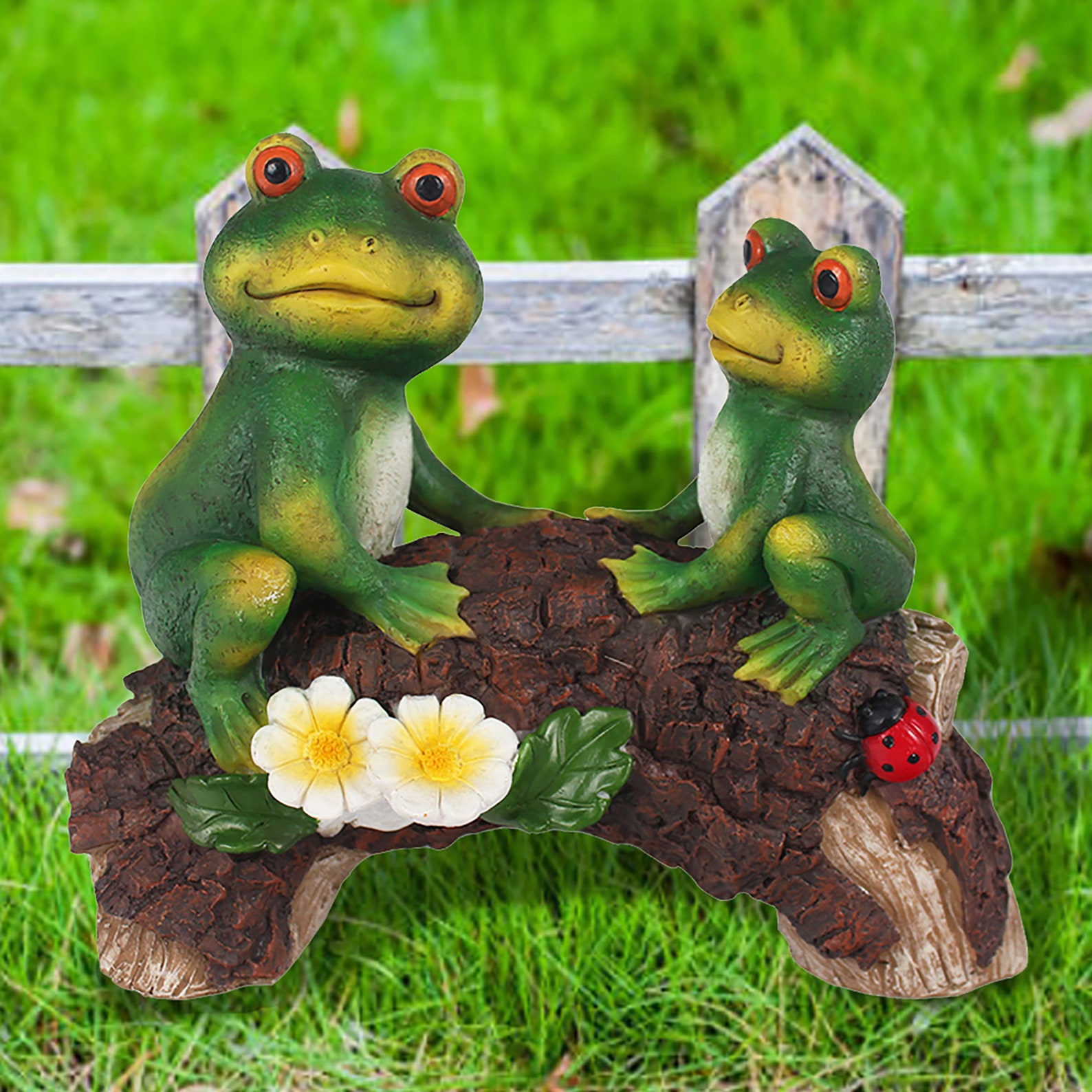 Frösche Garten Dekor Outdoor Ornament süße Frösche auf einer Etsy