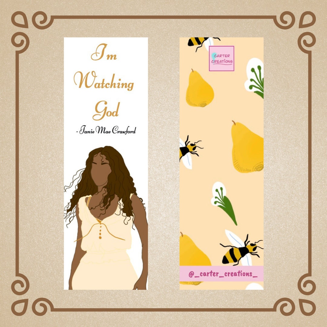 Janie Mae Crawford Bookmark Their Eyes Were Watching God Etsy