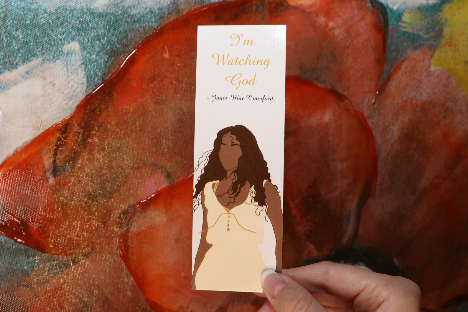 Janie Mae Crawford Bookmark Their Eyes Were Watching God Etsy